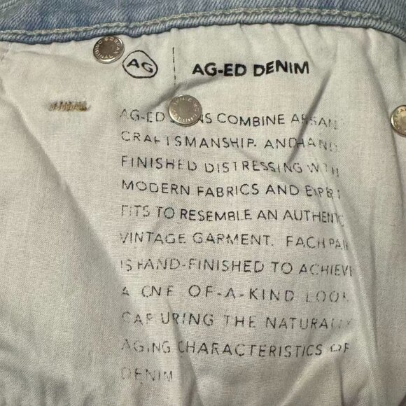 AG-ed™ Mid-Rise Slim Straight Cropped Denim 31 - Picture 9 of 10